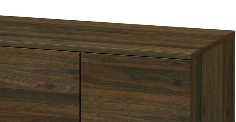 Amidon - TV Stand, With 2 Storage Shelves And 1 Cabinet - R&R Furniture Gallery (Fountain Valley, CA)