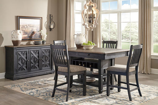 Tyler Creek - Counter Height Table Set - R&R Furniture Gallery (Fountain Valley, CA)