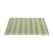 Set of four bamboo placemats by TOV Furniture, natural woven design perfect for dining table decor.