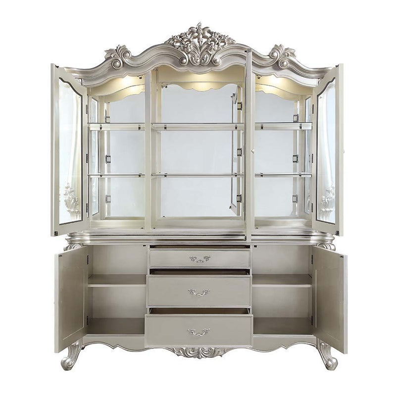 Bently - Buffet & Hutch - Champagne - R&R Furniture Gallery (Fountain Valley, CA)