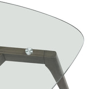 Modern Noble House coffee table with wood construction and compact design, featuring a sleek, minimalist style for living room decor.