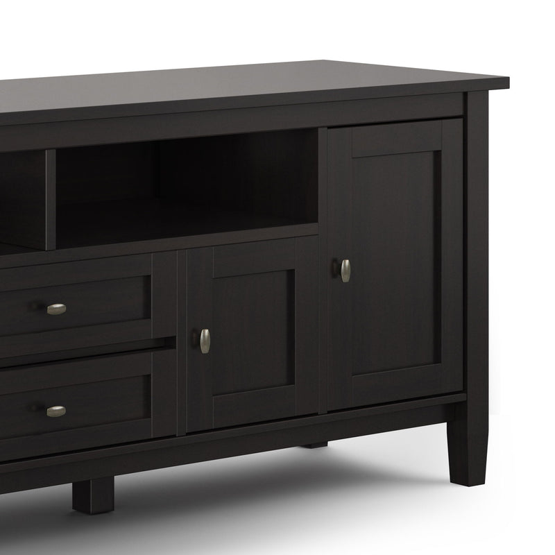 Warm Shaker - TV Media Stand - Hickory Brown - R&R Furniture Gallery (Fountain Valley, CA)