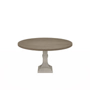 Tannen - Round Dining Table - White And Gray - R&R Furniture Gallery (Fountain Valley, CA)