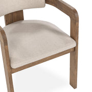Labelle - Dining Armchair - Tan Oak - R&R Furniture Gallery (Fountain Valley, CA)