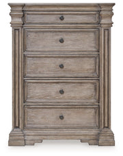Blairhurst - Five Drawer Chest - Light Grayish Brown - R&R Furniture Gallery (Fountain Valley, CA)
