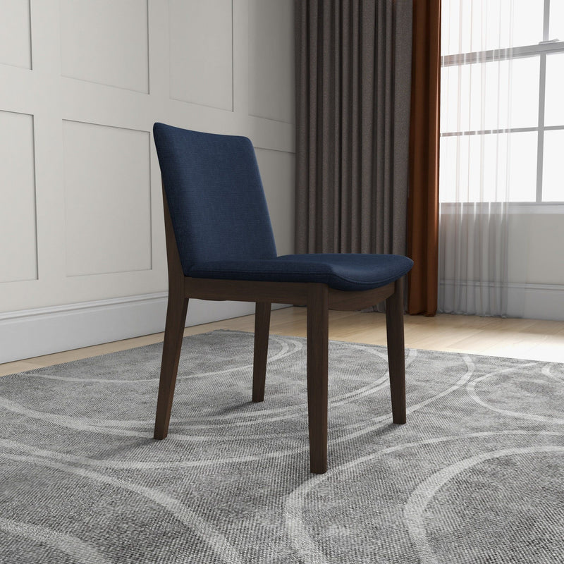 Laura - Mid-Century Modern Solid Wood Dining Chair (Set of 2) - R&R Furniture Gallery (Fountain Valley, CA)