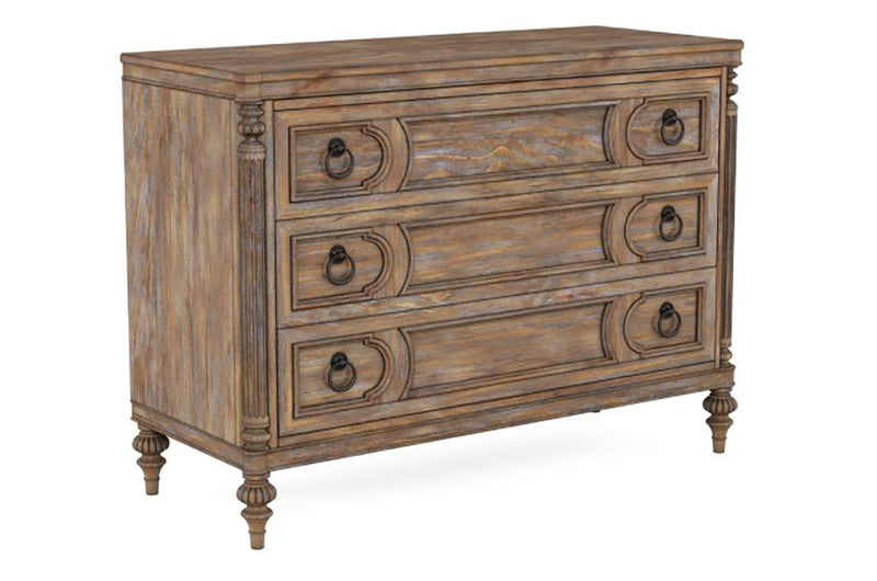 Furniture Architrave Bachelors Chest in Rustic Pine
