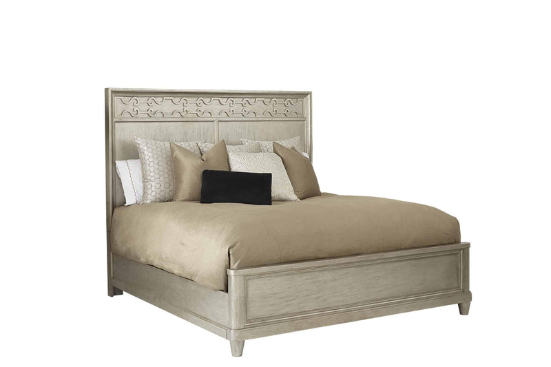 Morrissey Queen Cashin Panel Bed in Glam