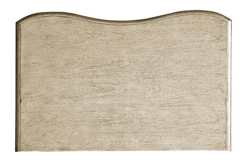 Starlite 3 Drawer Open Nightstand in Silver