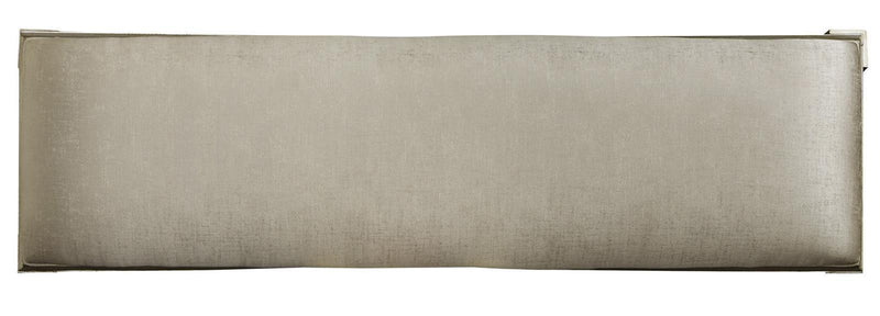 Starlite Bed Bench in Silver