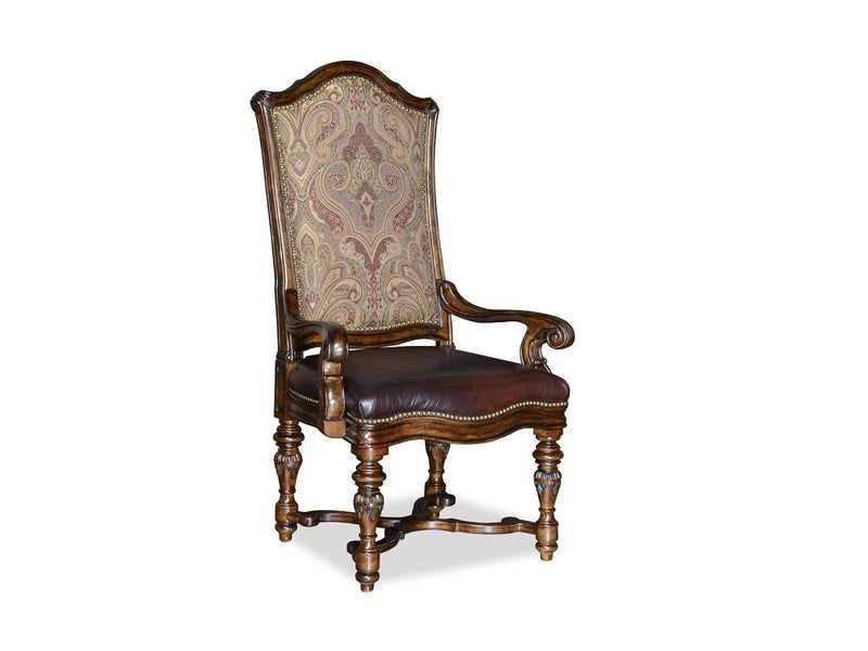 Valencia Arm Chair in Port (Set of 2)