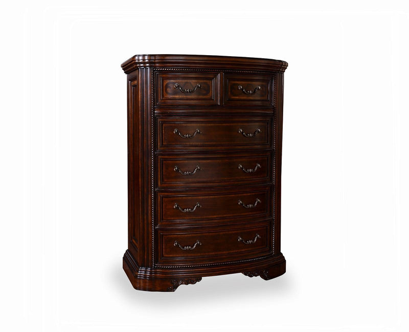 Valencia Drawer Chest in Port