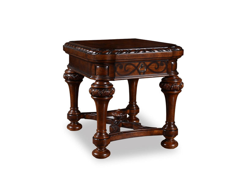 Valencia End Table in Port