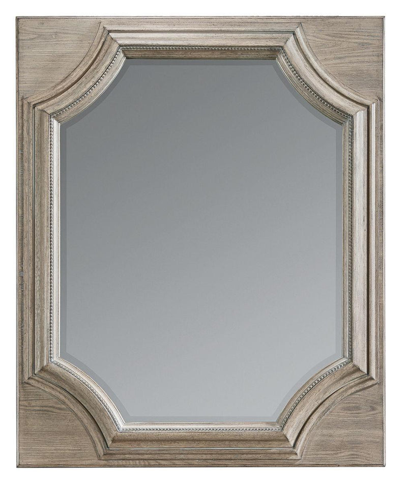 Arch Salvage Searles Mirror in Parchment