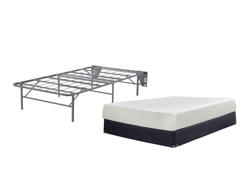 10 Inch Chime Memory Foam Mattress Set - R&R Furniture Gallery (Fountain Valley, CA)