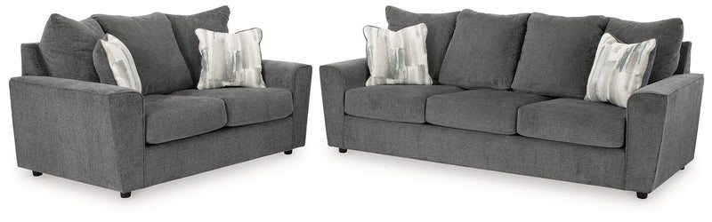 Stairatt Living Room Set - R&R Furniture Gallery (Fountain Valley, CA)