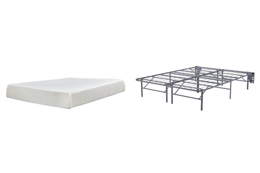 10 Inch Chime Memory Foam Mattress Set - R&R Furniture Gallery (Fountain Valley, CA)