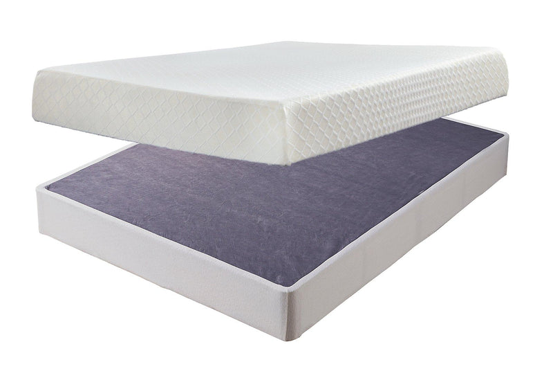 10 Inch Chime Memory Foam Mattress Set - R&R Furniture Gallery (Fountain Valley, CA)