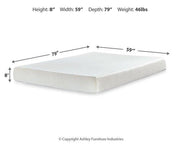 Socalle Bed and Mattress Set - R&R Furniture Gallery (Fountain Valley, CA)