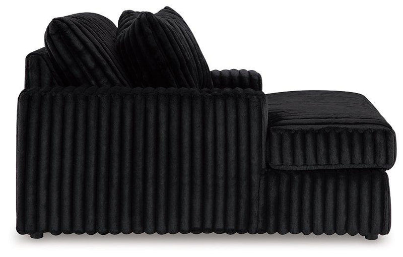 Midnight-Madness Oversized Chaise - R&R Furniture Gallery (Fountain Valley, CA)
