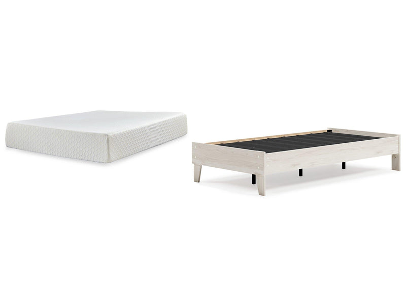 Socalle Bed and Mattress Set - R&R Furniture Gallery (Fountain Valley, CA)