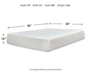 Socalle Bed and Mattress Set - R&R Furniture Gallery (Fountain Valley, CA)
