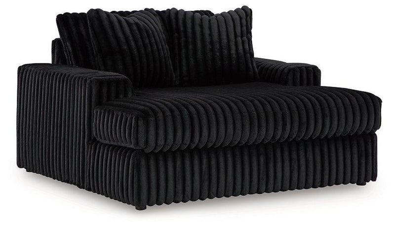 Midnight-Madness Oversized Chaise - R&R Furniture Gallery (Fountain Valley, CA)