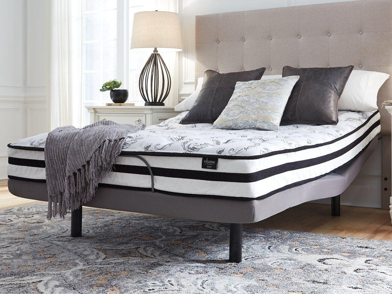 8 Inch Chime Innerspring Mattress Set - R&R Furniture Gallery (Fountain Valley, CA)