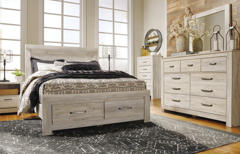 Bellaby Bed with 2 Storage Drawers - R&R Furniture Gallery (Fountain Valley, CA)