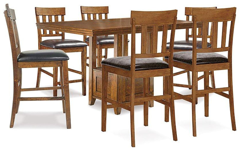 Ralene Counter Height Dining Set - R&R Furniture Gallery (Fountain Valley, CA)