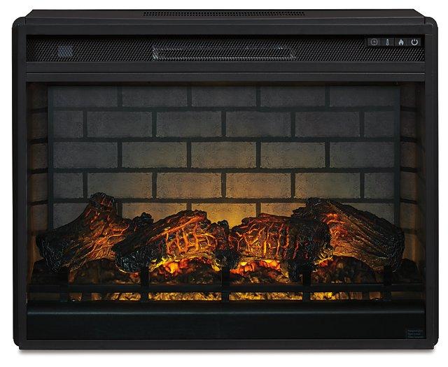 Entertainment Accessories Electric Infrared Fireplace Insert - R&R Furniture Gallery (Fountain Valley, CA)
