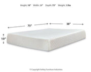 Socalle Bed and Mattress Set - R&R Furniture Gallery (Fountain Valley, CA)