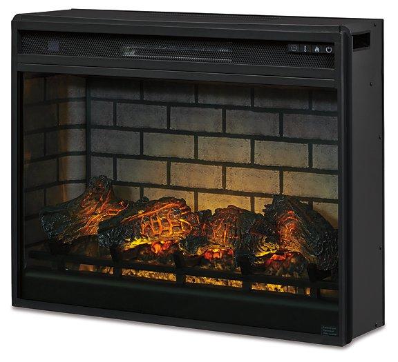 Entertainment Accessories Electric Infrared Fireplace Insert - R&R Furniture Gallery (Fountain Valley, CA)