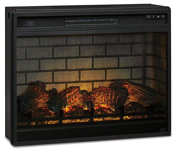 Entertainment Accessories Electric Infrared Fireplace Insert - R&R Furniture Gallery (Fountain Valley, CA)