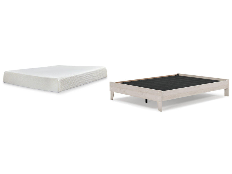 Socalle Bed and Mattress Set - R&R Furniture Gallery (Fountain Valley, CA)