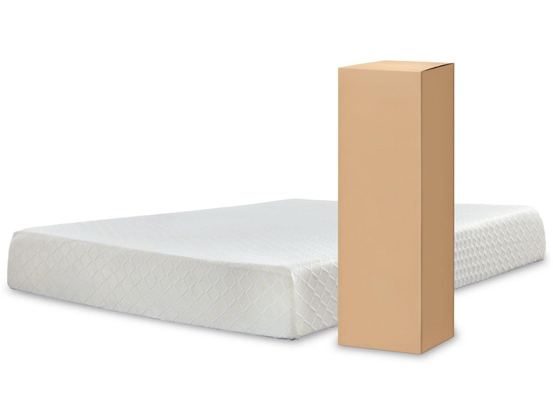 10 Inch Chime Memory Foam Mattress Set - R&R Furniture Gallery (Fountain Valley, CA)