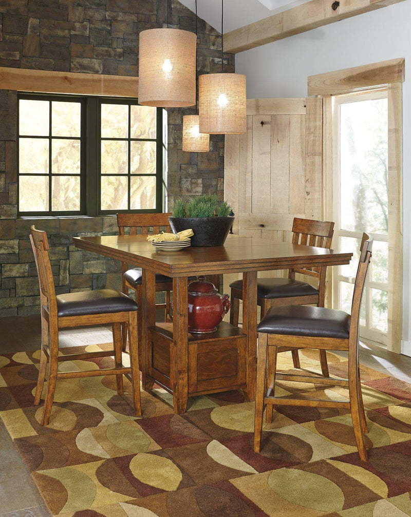 Ralene Counter Height Dining Set - R&R Furniture Gallery (Fountain Valley, CA)