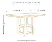 Ralene Counter Height Dining Set - R&R Furniture Gallery (Fountain Valley, CA)
