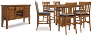 Ralene Counter Height Dining Set - R&R Furniture Gallery (Fountain Valley, CA)