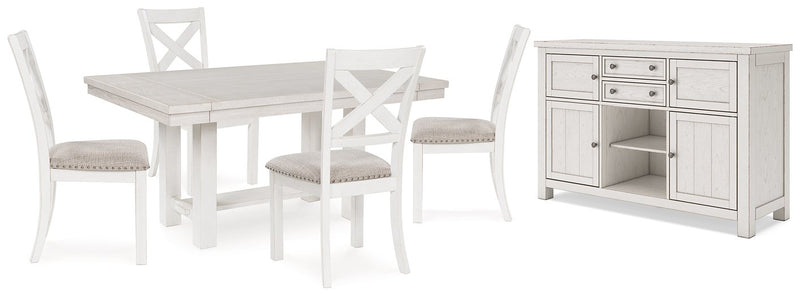 Robbinsdale Dining Package - R&R Furniture Gallery (Fountain Valley, CA)