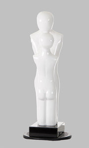 Love - Modern White Polyresin Sculpture — view 5