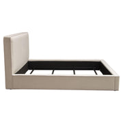 Cloud 43" Low Profile Eastern King Bed in Sand Fabric by Diamond Sofa - R&R Furniture Gallery (Fountain Valley, CA)