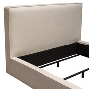 Cloud 43" Low Profile Queen Bed in Sand Fabric by Diamond Sofa - R&R Furniture Gallery (Fountain Valley, CA)