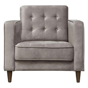 Juniper Tufted Chair in Champagne Grey Velvet by Diamond Sofa - R&R Furniture Gallery (Fountain Valley, CA)