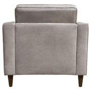 Juniper Tufted Chair in Champagne Grey Velvet by Diamond Sofa - R&R Furniture Gallery (Fountain Valley, CA)