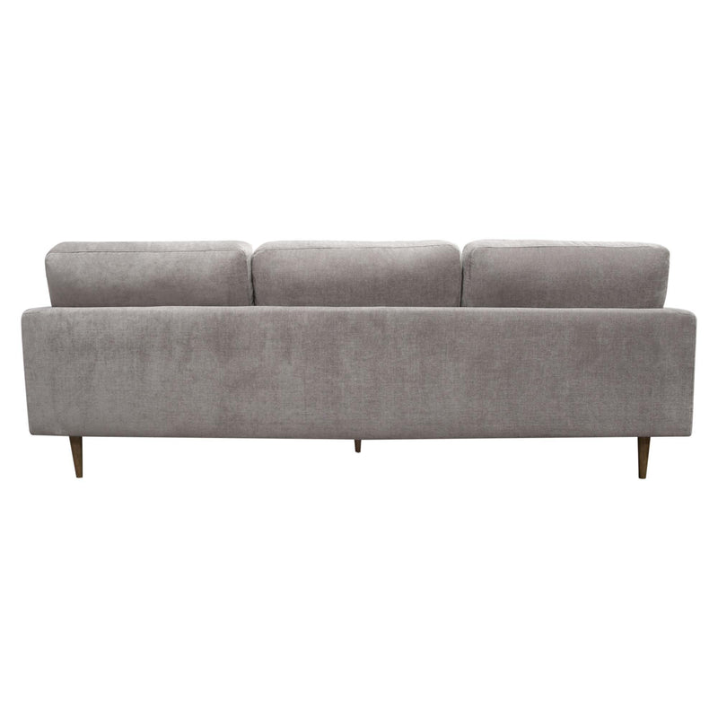 Kelsey Reversible Chaise Sectional in Grey Fabric by Diamond Sofa - R&R Furniture Gallery (Fountain Valley, CA)