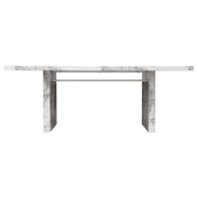 Icon Faux Marble Rectangular Dining Table by Diamond Sofa - R&R Furniture Gallery (Fountain Valley, CA)