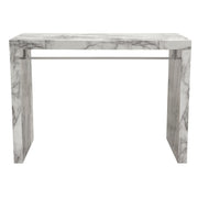 Icon Faux Marble Waterfall Bar Height Table by Diamond Sofa - R&R Furniture Gallery (Fountain Valley, CA)