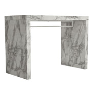 Icon Faux Marble Waterfall Bar Height Table by Diamond Sofa - R&R Furniture Gallery (Fountain Valley, CA)
