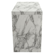 Icon Faux Marble Waterfall Bar Height Table by Diamond Sofa - R&R Furniture Gallery (Fountain Valley, CA)